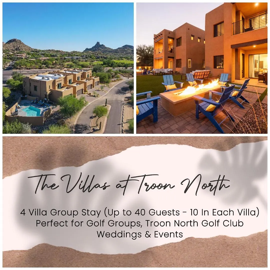 All 4 Troon Villas Scottsdale